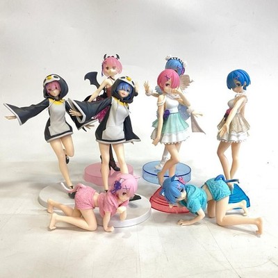 Re:Zero Figure Figure Rem Ram Duo Collection Special Edition Unbranded Lot