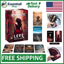 Romantic Love Oracle Cards - 54 Insightful Messages for Intuitive Guidance