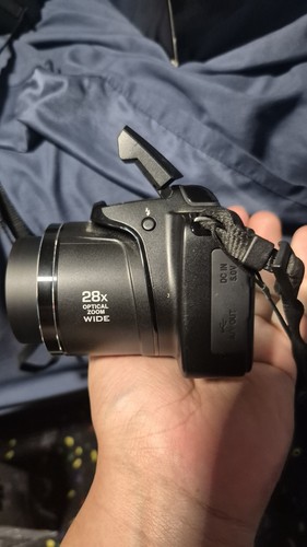 Nikon Coolpix L340 Digital Camera Black 28x Zoom Tested See photos. - Picture 2 of 13