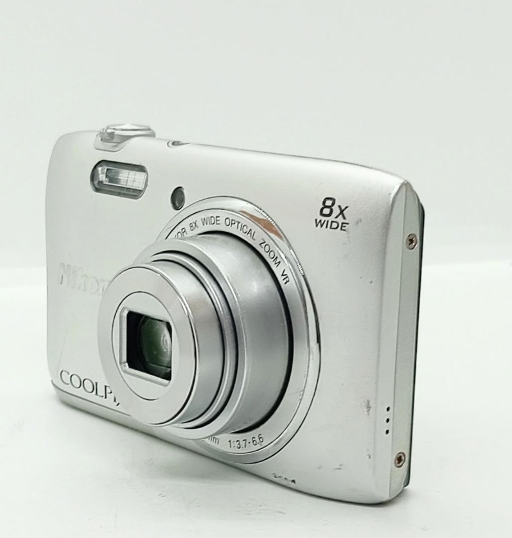 Nikon COOLPIX S3600 Silver Digital Camera Tested Compact 20.1MP 8x