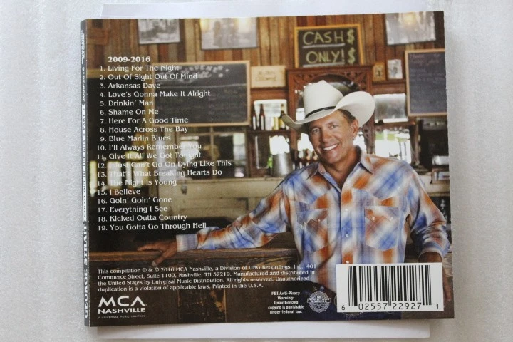 George Strait – Strait Out of The Box Part 2 2009 - 2016 CD - Image 2 of 3
