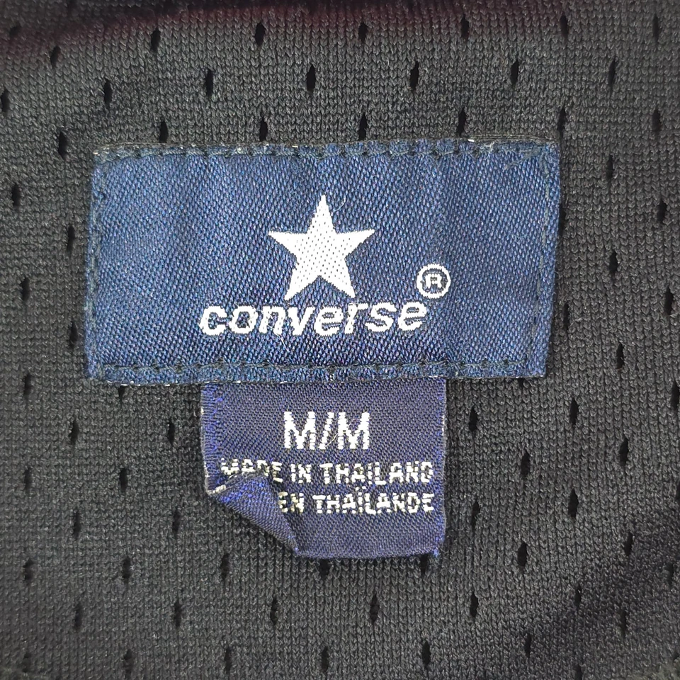 CONVERSE HOMBRE TALLA MEDIANA NEGRA BALONCESTO CAMISETA SIN MANGAS ROJA BLANCA SEIS ESTRELLAS Foto 3 de 4