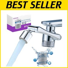 1080 Rotating 2-Mode Swivel Aerator - Sink Faucet Extender