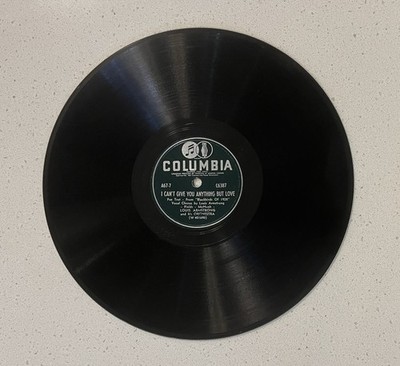 Louis Armstrong I Can't Give You Anything But Love Duke Ellington Mood Indigo 78