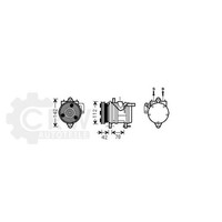 AVA Quality Cooling Kompressor Klimaanlage Passend FüR KIA Picanto SA BA
