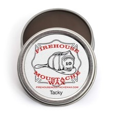 Firehouse Moustache Wax Wacky Tacky - Strong Heavy-Duty Mustache  Beard Wax,