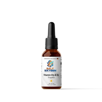Vitamin D3 + K2 - 1.700 Tropfen (1.000 I.E.) - 50ml