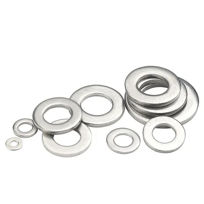 M1.6 M2 M2.5 M3 M4 M5 M6 M8 M10 to M20 A2 STAINLESS STEEL FLAT FORM A WASHERS - image 1 of 4