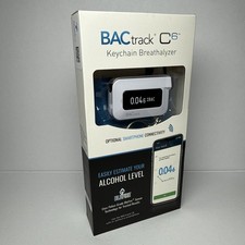 BACtrack C6 Keychain Breathalyzer - White, Bluetooth Smartphone Ready