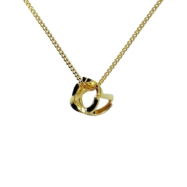 YVES SAINT LAURENT Necklace Ysl Logo Pendant Accessories Gp