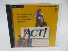 SYMANTEC ACT! 4.0 (CD-ROM, 1998) for Windows 95/98/NT