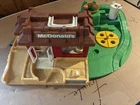 Vintage 1989 Fisher Price Little People McDonald's Restaurant DriveThru Playset