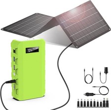 24000mAh/65W Solar Generator 30W W/ Panels Included 88Wh Portable Power Station