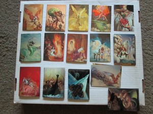 Rowena "Best Of" All-Chromium complete base fantasy trading card set