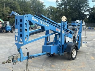 2014 Genie TZ 34/20 34' Electric Towable Articulating Boom Lift Parts/Repair