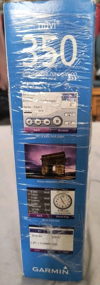 Garmin Nuvi 350 GPS Bundle Text 2 Speech Touch Screen 3.5" Display MP3/Audible - Image 2 of 4