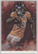 2014 Topps Inception Red 18/50 Demaryius Thomas #66 0af