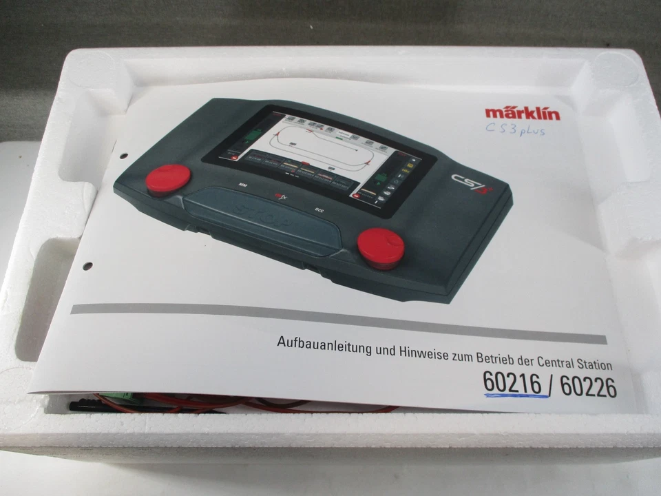 Märklin Escala H0 60216 Estación Central 3 plus DC AC DCC MM fx mfx Delta en EMBALAJE ORIGINAL - Imagen 2 de 4
