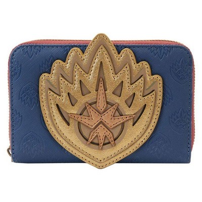 Neue lizenzierte Loungefly Guardians of the Galaxy Vol 3 Ravager Badge Zip Walle