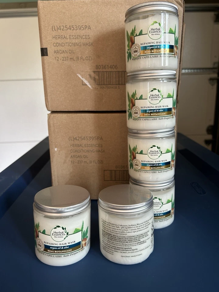 Herbal Essences Bio-Renew Argan Oil & Aloe Botanical Hair Mask 8 Oz3 Pack(L-02) - Image 3 of 3