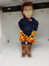 President George W Bush Pants On Fire Plush Collectible Cool!