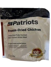 4Patriots  Freeze Dried Chicken (17 servings) Emergency Survival Food