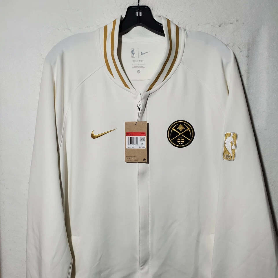 Denver Nuggets NBA Champions Banner Auténtico Showtime Chaqueta Cremallera Completa Nike Foto 2 de 4