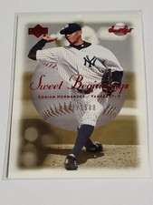 2001 Upper Deck Sweet Spot Adrian Hernandez RC Yankees /1500 El Duquecito