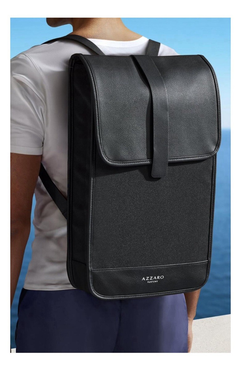 Azzaro Backpack / Travel Bag (Unisex - Black) | eBay display picture 3