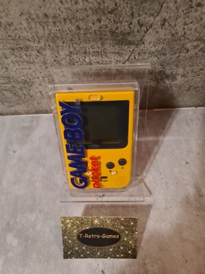 Game Boy Pocket mit Case Gelb Yellow 