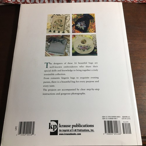 Lot Of 2 Embroidery Books, BAGS and PURSES b65 - Picture 6 of 12