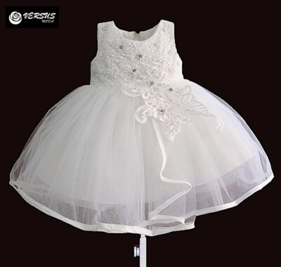 Mädchen Kleid Festkleid Taufe Geburtstag Girl Party Dress DGZF050B