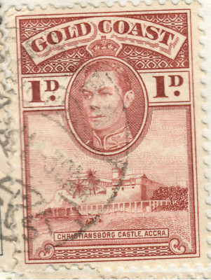 Ghana - Gold Coast - 1938 King George VI & Christiansborg Castle, Accra ...