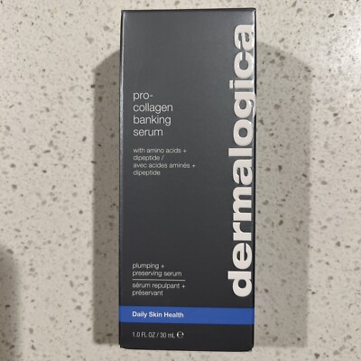 Dermalogica Pro Collagen Banking Serum Amino Acids - 1 oz / 30mL New In Box