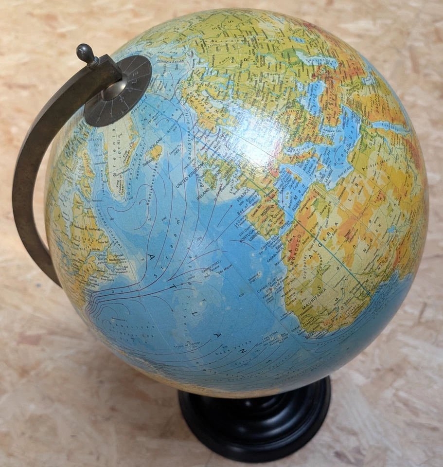Greaves & Thomas Globe - Blue Water - 30cm - Excellent Condition - Image 2 of 4