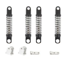 For RC Car WPL D12 Metal Front Rear Axle Spring Shock Absorber Fixing Kit Parts