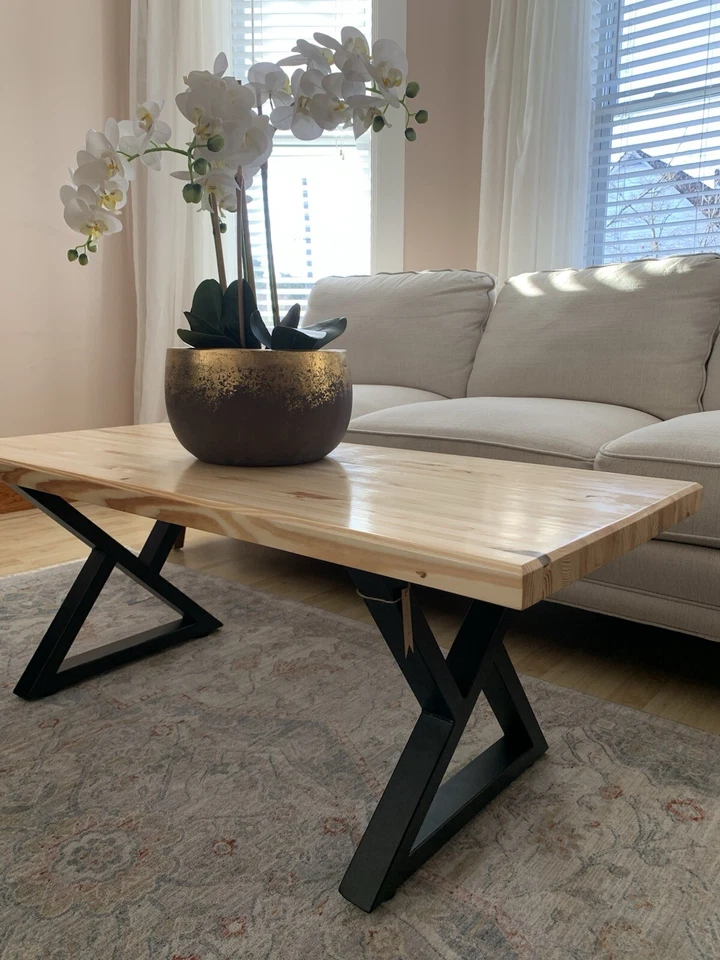 Mesa bloque carnicero hecha a mano Foto 3 de 4