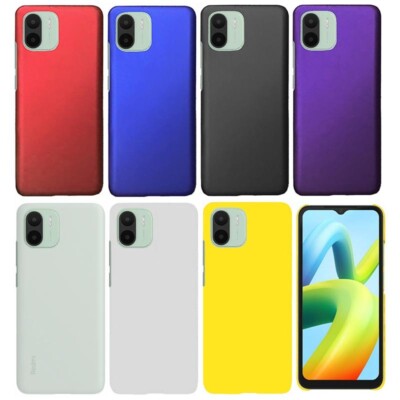 For Xiaomi Redmi A1 RedmiA2 Smooth Matte Rubberized hard case back cover