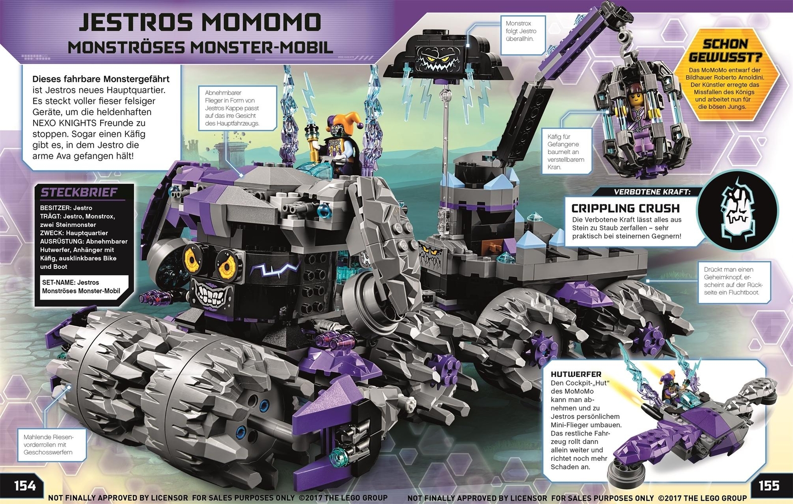 Thumbnail - Lego® Nexo Knights(tm) Lexikon Der Minifiguren Rona Skene