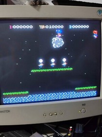 NES FAMICOM ICE CLIMBER BALLOON FIGHT GALAGA WARPMAN  version GAME CART ONLY