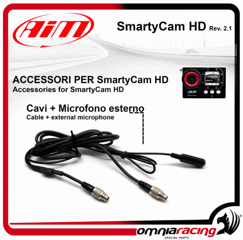 AIM CAN Bus cavo connettore SmartyCam GP HD Jack femmina per microfono 4 m - Picture 1 of 5