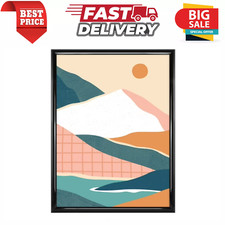 18" x 24" Trendsetter Poster and Picture Frame Home Office Wall Decor, Black