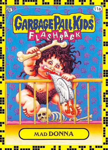 GARBAGE PAIL KIDS 2011 FLASHBACK SERIES 2 PICK-A-CARD YELLOW BASE STICKERS TOPPS - Picture 42 of 321