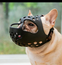Dog Muzzle Basket Breathable  Prevent Biting Chewing  Barking Allows Drinking