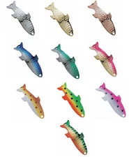 Acme Phoebe Spoon 1/12, 1/6, or 1/4 oz. Baitfish-Shaped Fishing Spoon