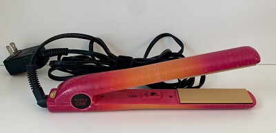 Ultra Chi Flat Iron Orange/Pink Ombré | eBay