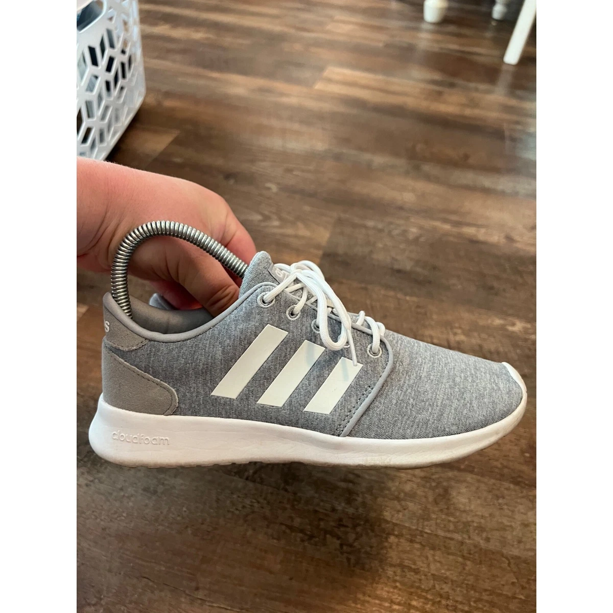 Grey and white womens adidas sale