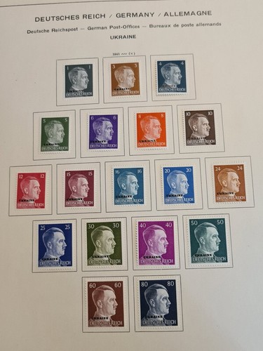 Deutsches Reich gebiete Besetzungen Dicker Blätterposten Sammlung Briefmarken - Imagen 8 de 17