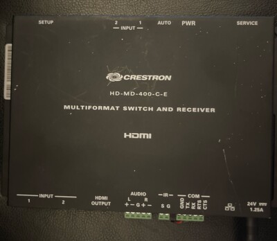 Crestron HD-MD-400-C-E Multiformat Switch and Receiver