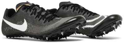 NIKE Zoom Ja Fly 4 Black White Sprint Track Spikes Shoes size 6
